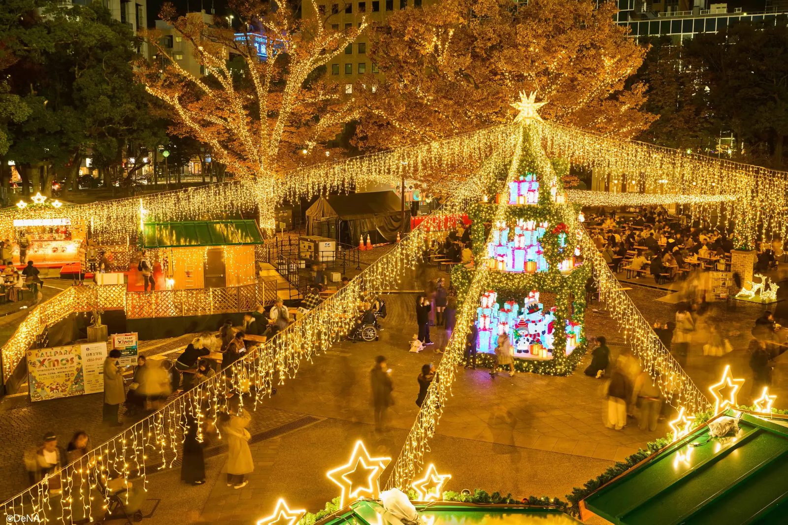 BALLPARK Xmas YOKOHAMA KANNAI 2025 会場の様子（横浜公園）